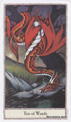 Hobbit Tarot by Peter Pracownik & Terry Donaldson