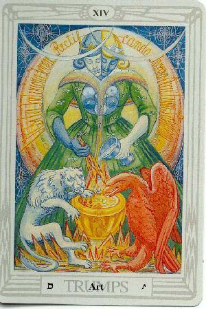 Aleister Crowley Thoth Tarot 1986 by AGMuller