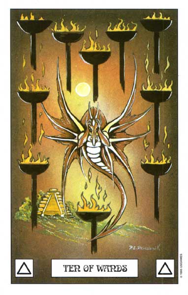 Dragon Tarot by Terry Donaldson & Peter Pracownik