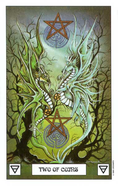 Dragon Tarot by Terry Donaldson & Peter Pracownik