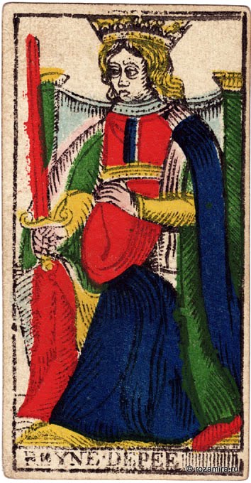 Ancient Tarot of Marseilles - Nicholas Conver 1761, Grimaud