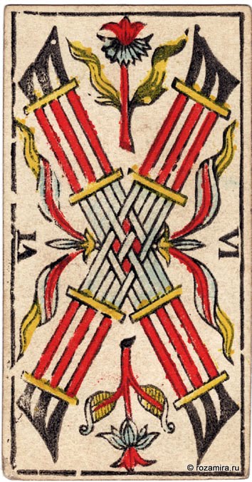 Ancient Tarot of Marseilles - Nicholas Conver 1761, Grimaud