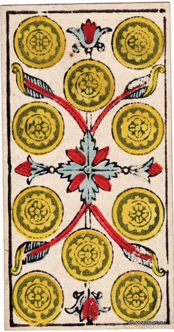 Ancient Tarot of Marseilles - Nicholas Conver 1761, Grimaud
