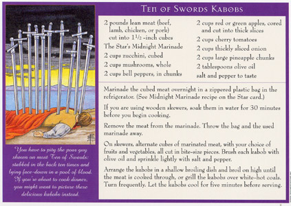 Epicurean Tarot Recipe