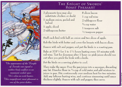 Epicurean Tarot Recipe