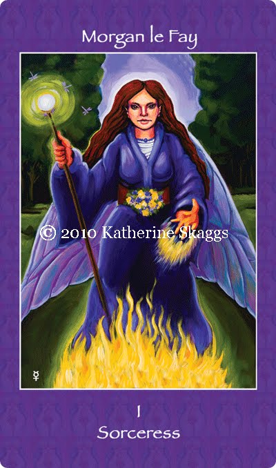 Mythical Goddess Tarot by Sage Holloway & Katherine Skaggs