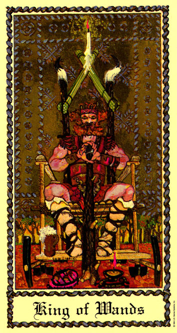 Medieval scapini tarot