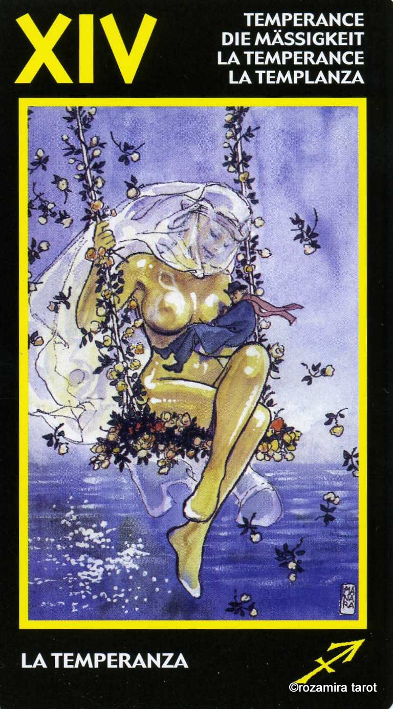 Manara Erotic Tarot