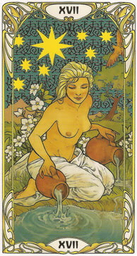 Золотое Таро Уэйт Арт-Нуво (Golden Art Nouveau Tarot)