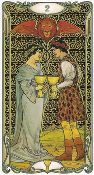 Золотое Таро Уэйт Арт-Нуво (Golden Art Nouveau Tarot)