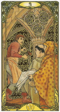 Золотое Таро Уэйт Арт-Нуво (Golden Art Nouveau Tarot)