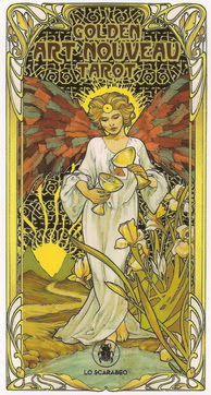 Золотое Таро Уэйт Арт-Нуво (Golden Art Nouveau Tarot)