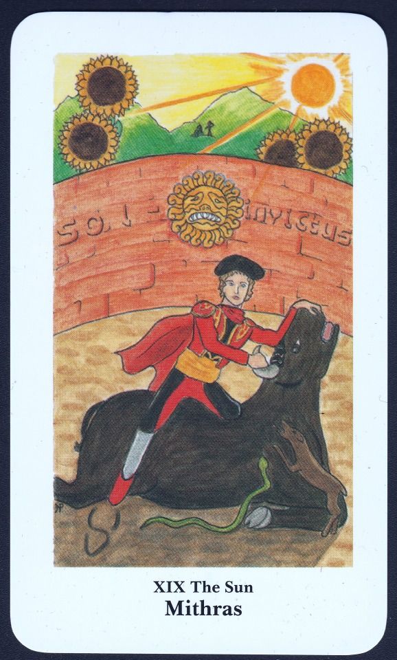 Sol Invictus. The God Tarot