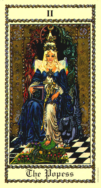 Medieval scapini tarot