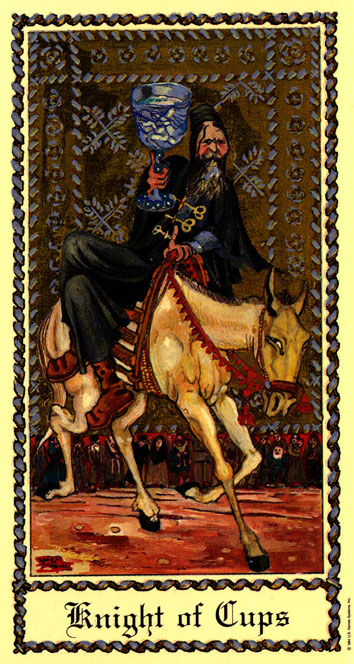 Medieval scapini tarot