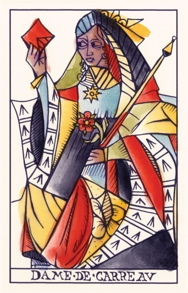 Playing Marseille Tarot