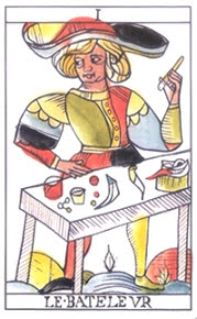 Playing Marseille Tarot