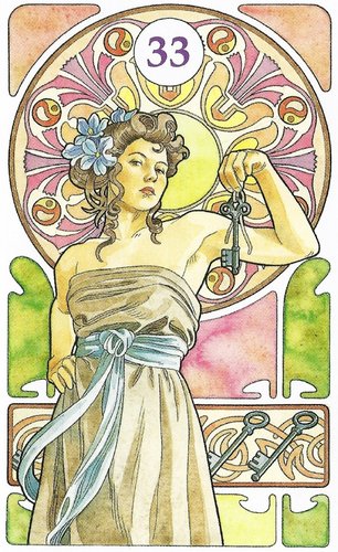 Art Nouveau Lenormand (Art Nouveau Oracle)