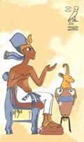 Egyptian Tarot de Esther Casla (Fournier)