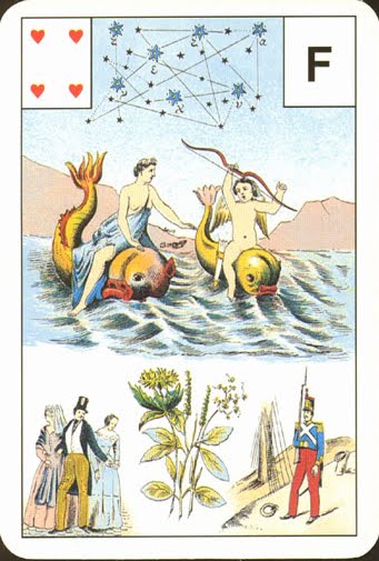 Lenormand - Astro-Mythological, Grand Jeu de Mle. Lenormand