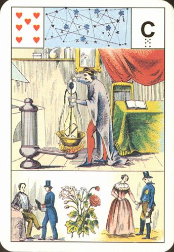 Lenormand - Astro-Mythological, Grand Jeu de Mle. Lenormand