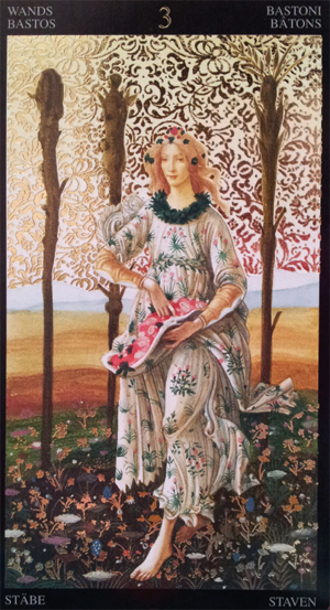 Golden Botticelli tarot