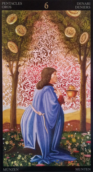 Golden Botticelli tarot