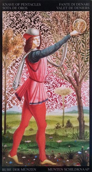 Golden Botticelli tarot