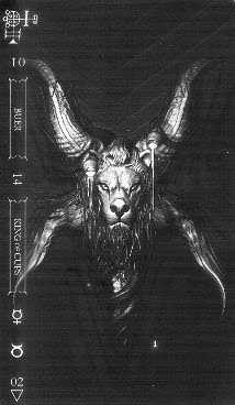 Goetia Tarot in Darkness