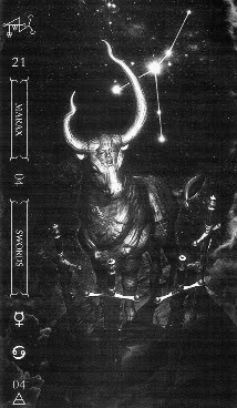 Goetia Tarot in Darkness