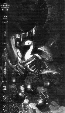 Goetia Tarot in Darkness