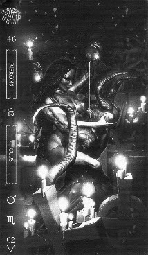 Goetia Tarot in Darkness