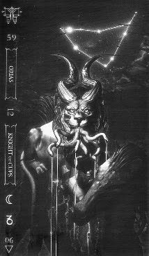 Goetia Tarot in Darkness