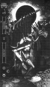 Goetia Tarot in Darkness