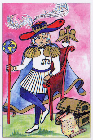 Le Tarot d'Or (детский вариант 22 карт)