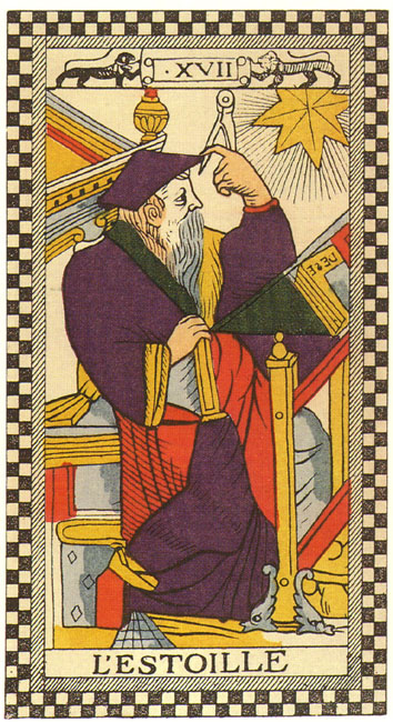 Tarot de Paris (22 cards) XVII