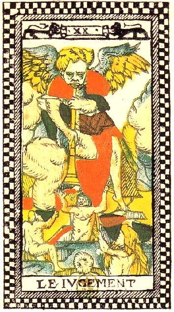 Tarot de Paris (22 cards) XVII