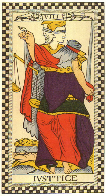 Tarot de Paris (22 cards) XVII