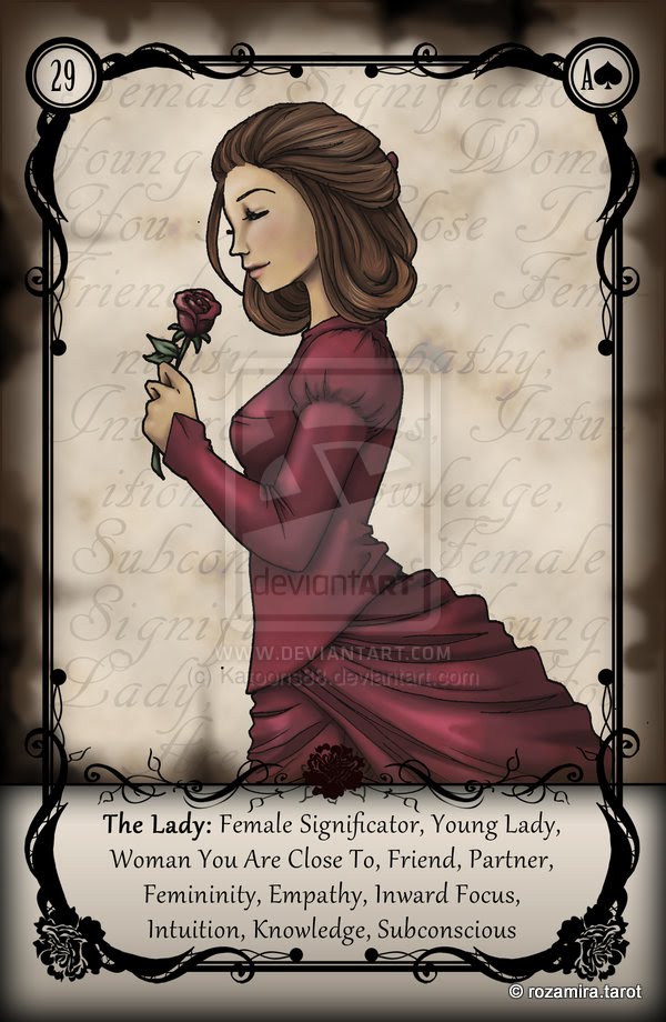 Lenormand UTRL - Under the Roses Lenormand by Kendra Hurteau, Katrina Hill