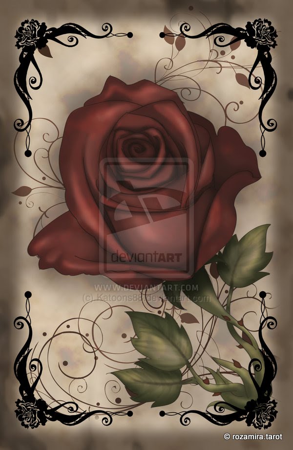 Lenormand UTRL - Under the Roses Lenormand by Kendra Hurteau, Katrina Hill