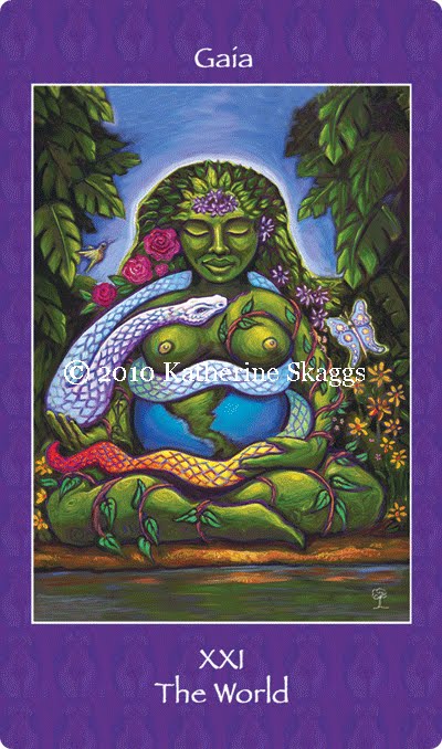 Mythical Goddess Tarot by Sage Holloway & Katherine Skaggs
