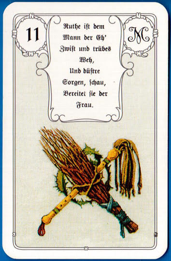 Lenormand Red Owl (Rote Eule)