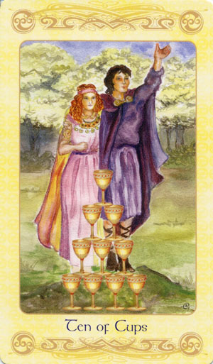 Celtic Tarot By Justin De Burgh