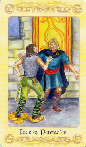 Celtic Tarot By Justin De Burgh