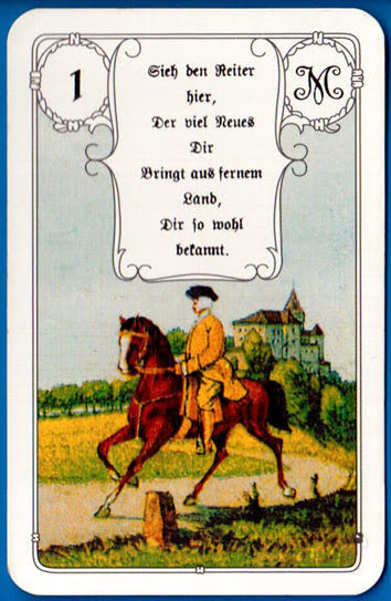 Lenormand Red Owl (Rote Eule)