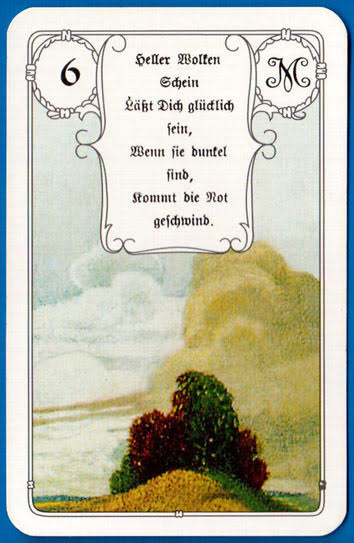 Lenormand Red Owl (Rote Eule)