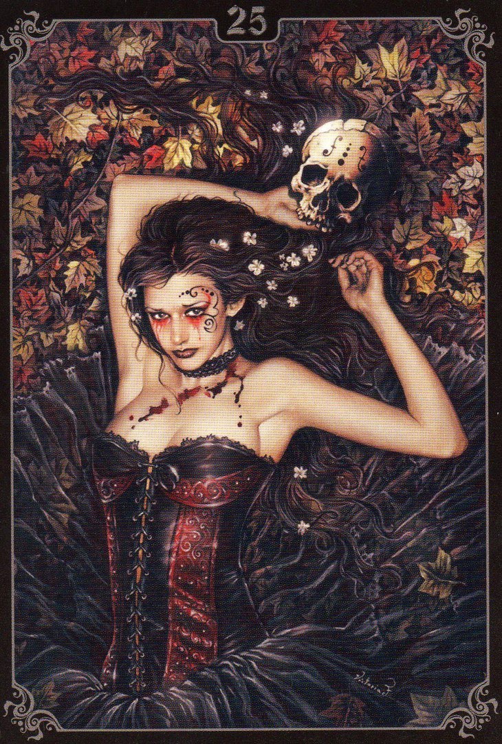Готический оракул Франчес - Victoria Frances Oracle Cards