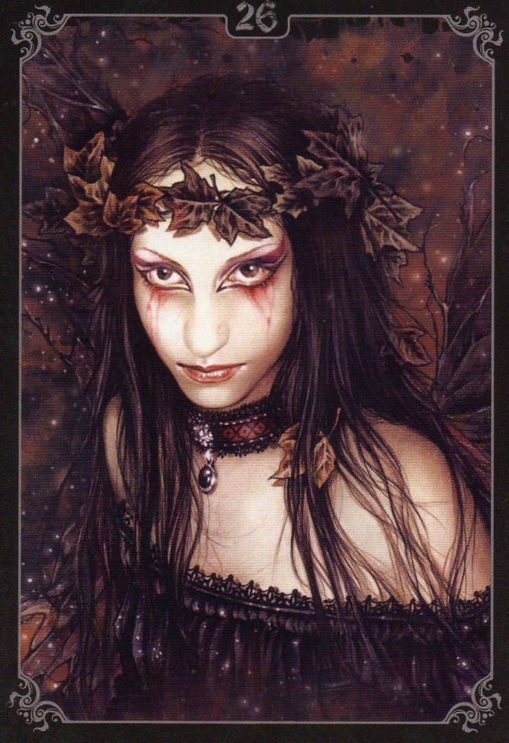 Готический оракул Франчес - Victoria Frances Oracle Cards