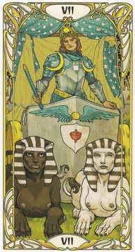 Золотое Таро Уэйт Арт-Нуво (Golden Art Nouveau Tarot)