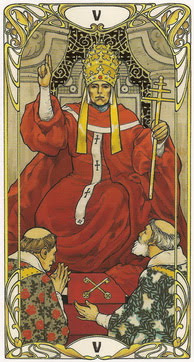 Золотое Таро Уэйт Арт-Нуво (Golden Art Nouveau Tarot)